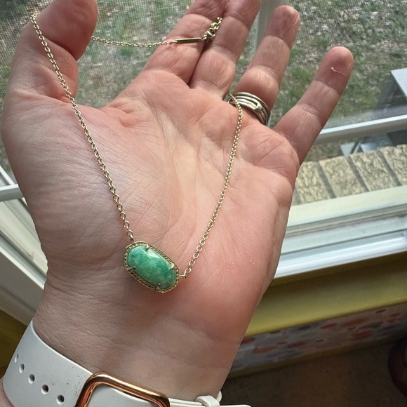 Kendra Scott jade Stone Necklace - Picture 3 of 4